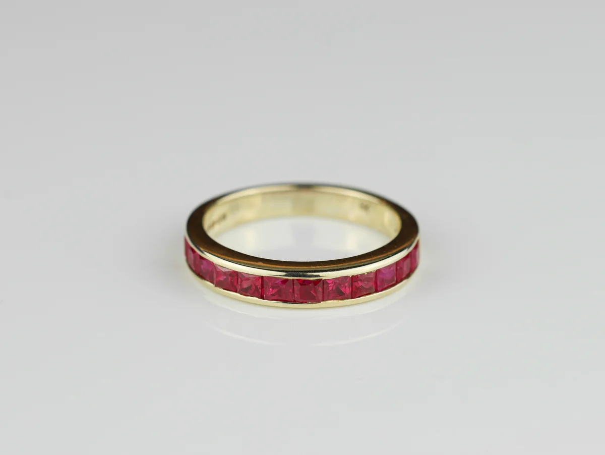 Half Eternity Half Eternity Ring in 9ct Yellow Gold