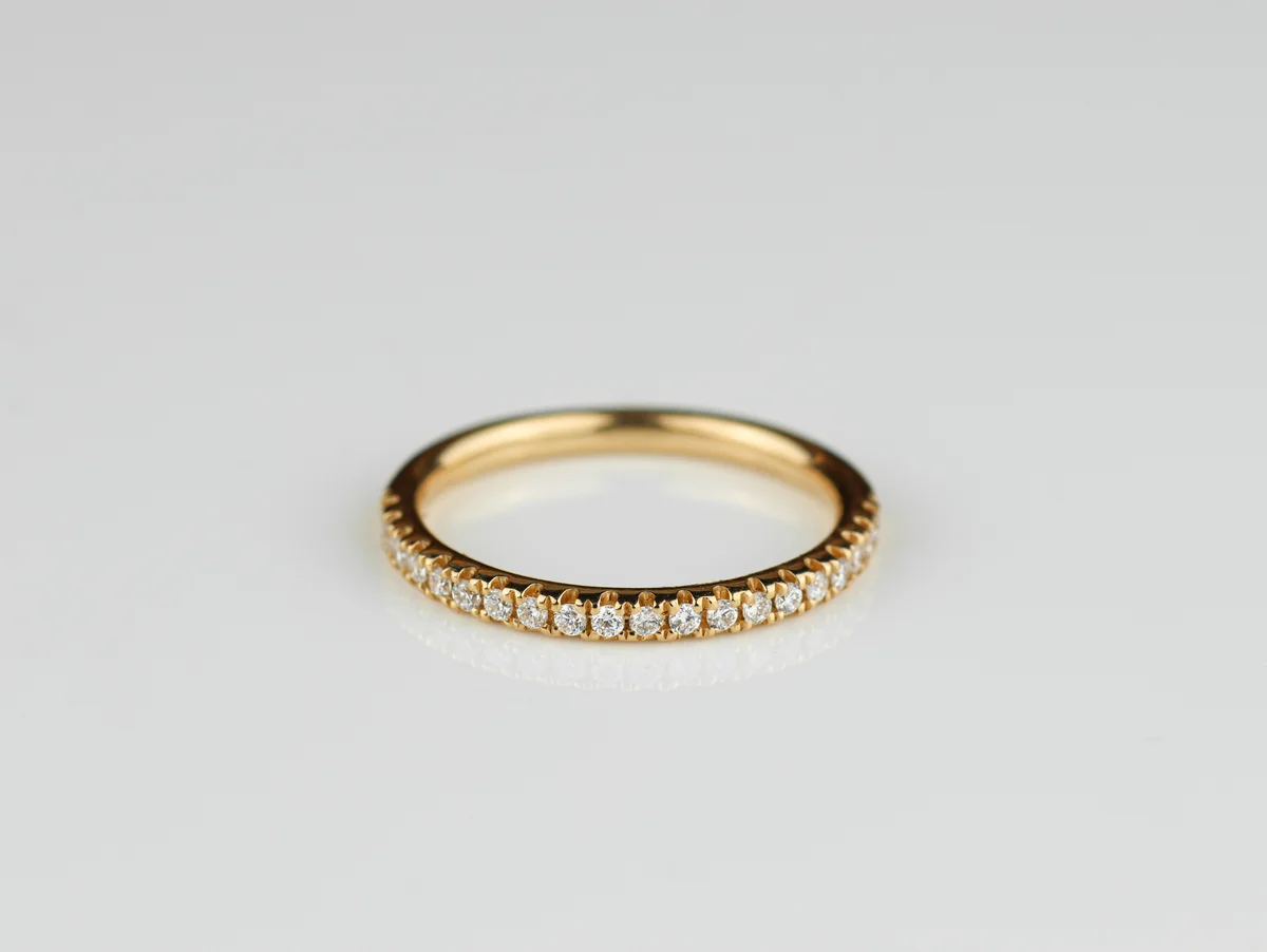 Lab Diamond Ring in 18ct Yellow Gold