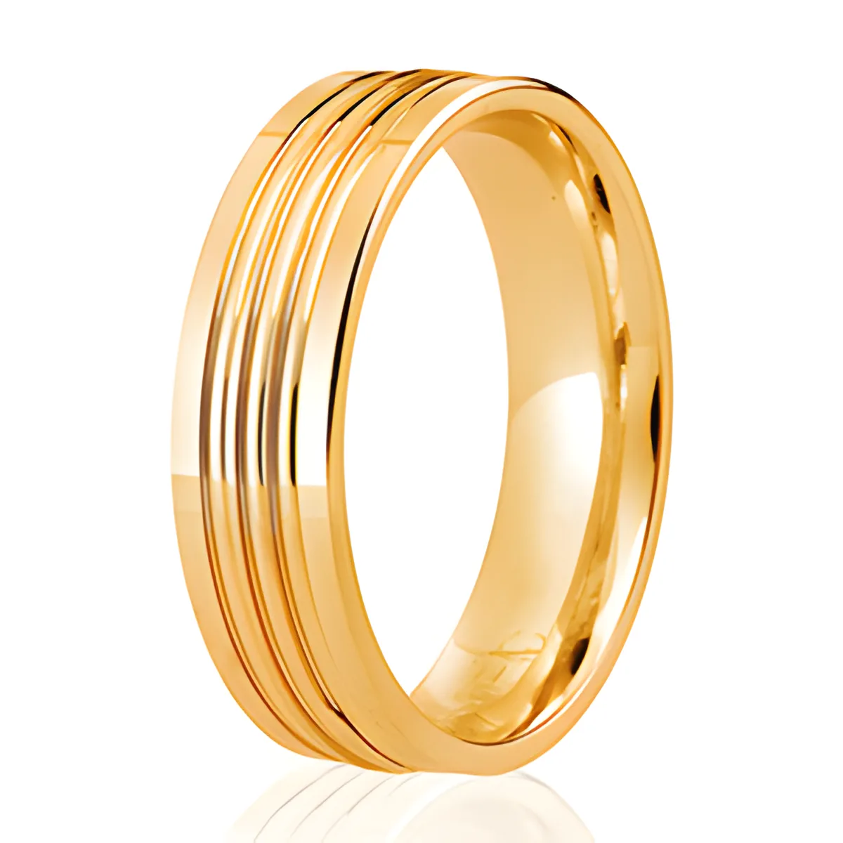 Polished Flat Court Band DC101