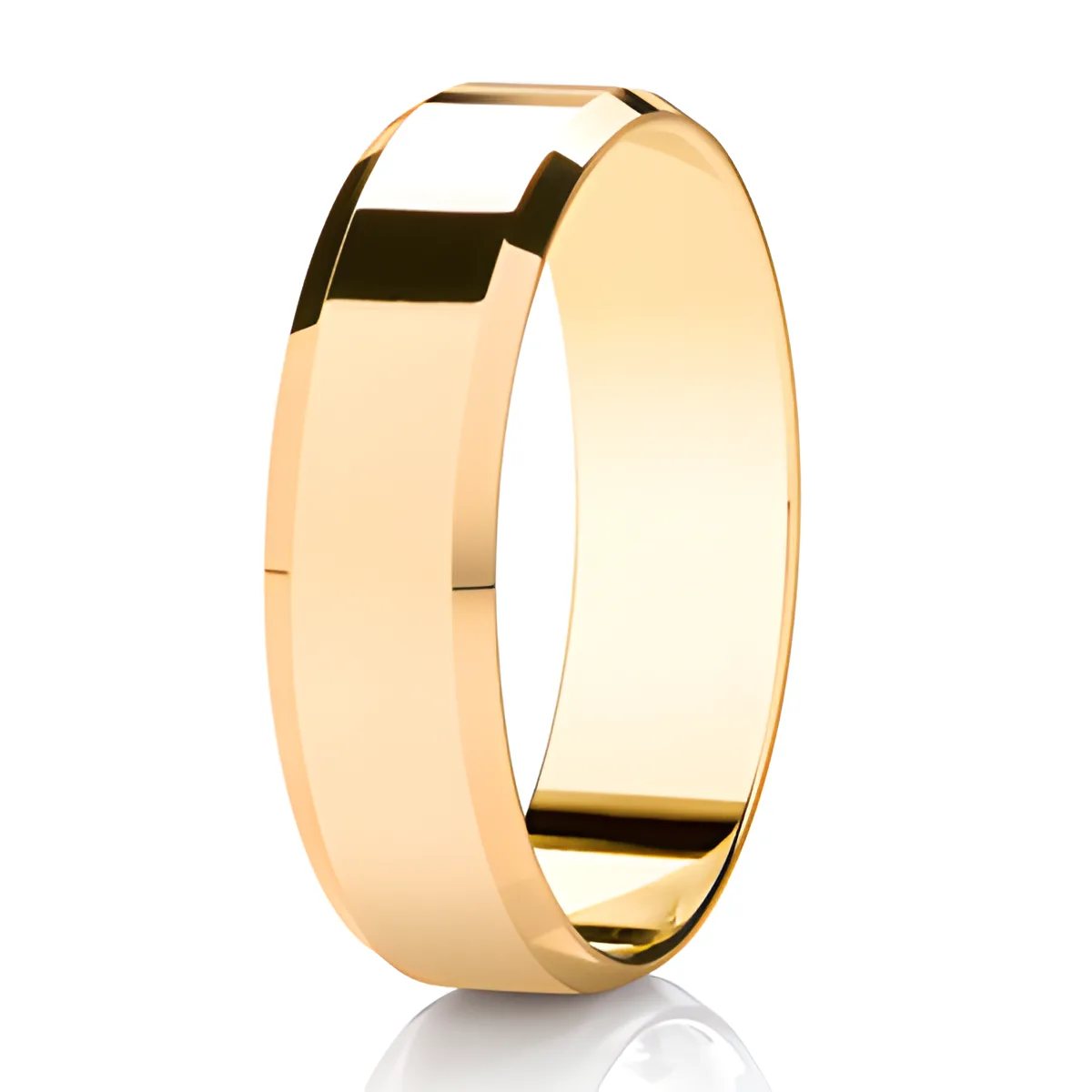 Polished Flat Court Band DC109