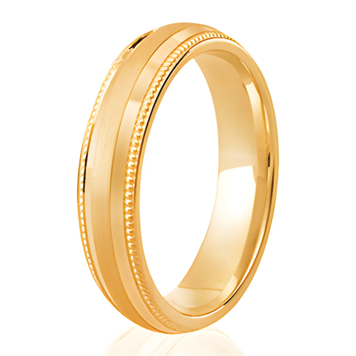 Milgrain Edge Court Band