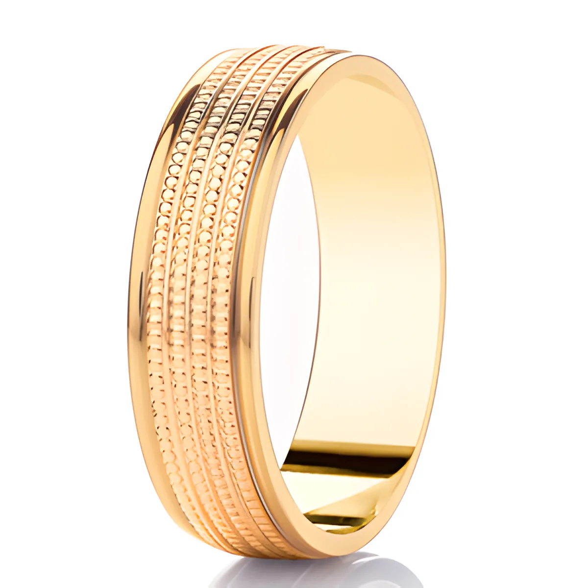 Polished Flat Court Band DC133